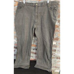 Dickies Work Pants Mens Sz 44x30 44 Carpenter Jeans Brown XY